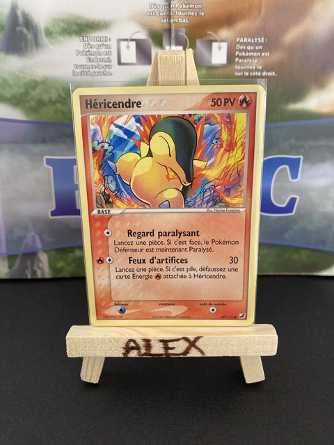 Pokemon Hericendre Card 54/115 / EX Block Hidden Forces / Good Condition FR