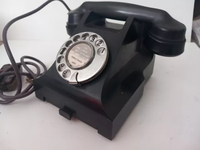Old Telephone Bakelite /....type Telephone./ (spares)  .. See Description