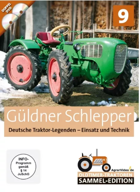 Oldtimer-Traktor-Sammlung Nr.9 - GÜLDNER SCHLEPPER   [Doppel-DVD]  (NEU & OVP)