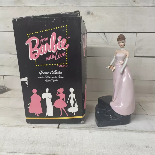 From Barbie With Love 1960 Musical Figurine Glamour Collection Enchanted Evening