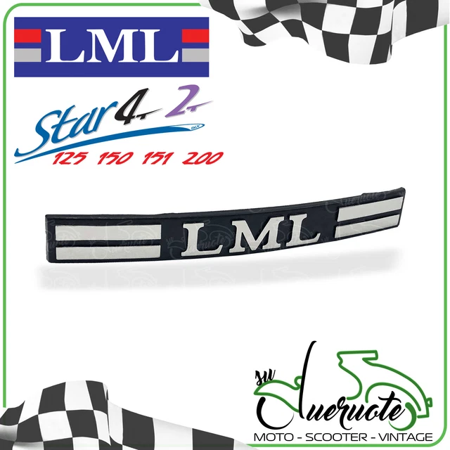 Targhetta Anteriore Per Vespa PX E LML Star - Plastica, 100 Mm - Foto 4