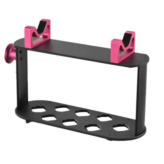 Scaffale per capelli asciugacapelli supporto per conservazione capelli tiro con bastone da ghiaccio contenitore