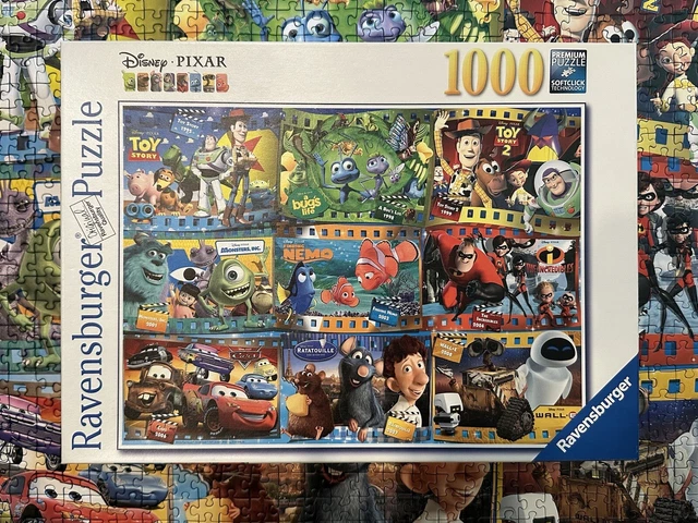 RAVENSBURGER DISNEY PIXAR Moments 1000 Jigsaw Puzzle Complete Toy Story ...