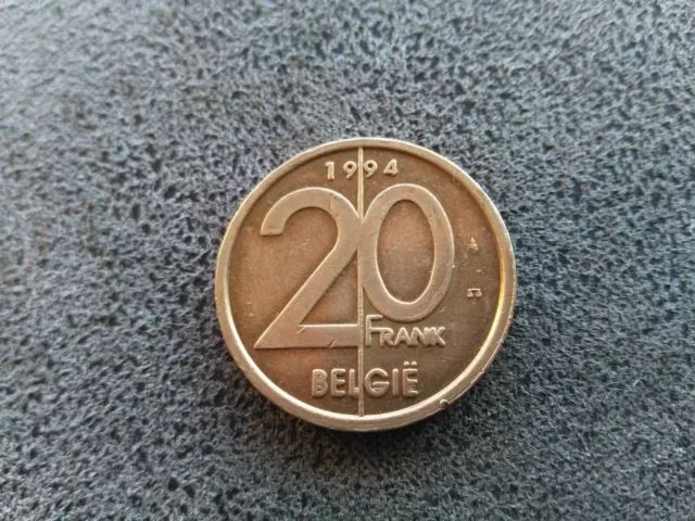 Belgique 20 Francs 1994 KM#192  [17578]