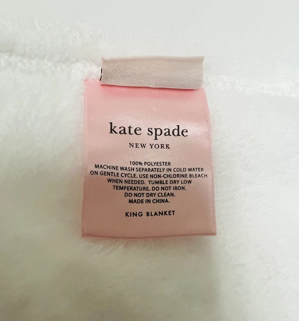 Kate spade blanket king size best sale
