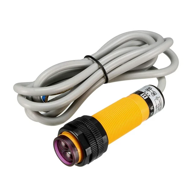 uxcell 400mA AC 90-250V Infrared Ray Diffuse Reflection Optic Sensor Switch NC