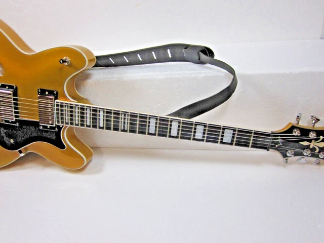 Hagstrom Viking Or ~ Justin York ~ Signature + Ceinture + Gigbag 7