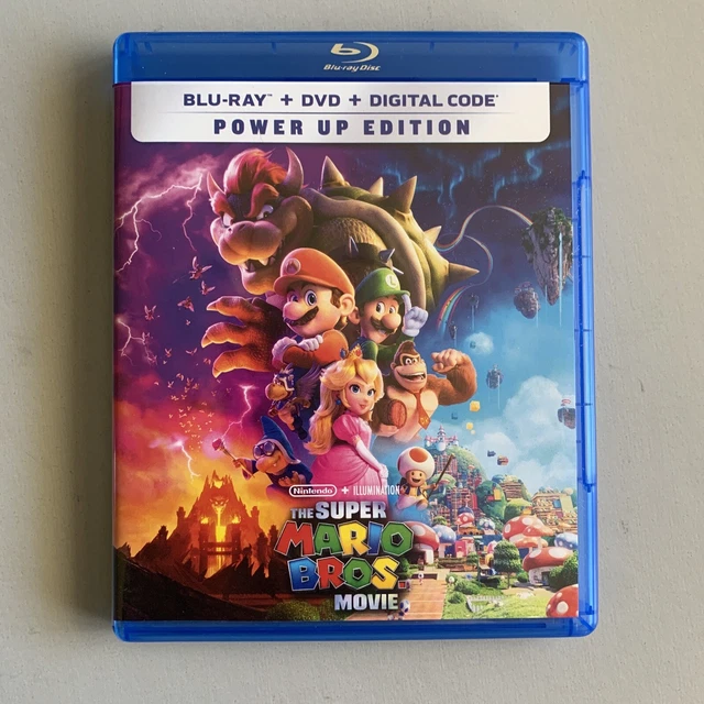 SUPER MARIO BROS. Movie Power Up Edition Bluray + DVD + Digital EUR 19