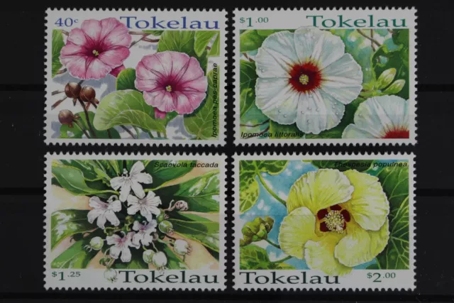 Tokelau Inseln, MiNr. 271-274, Blumen, postfrisch - 633324
