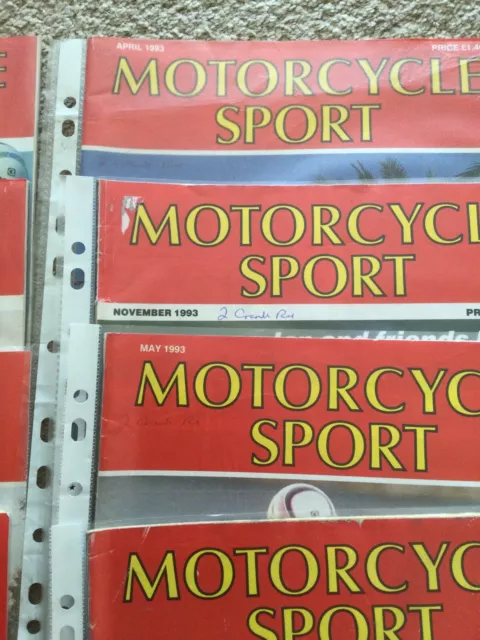 motorcycle Sport magazines job lot Of 15 80’s 90’s Good Condition 2