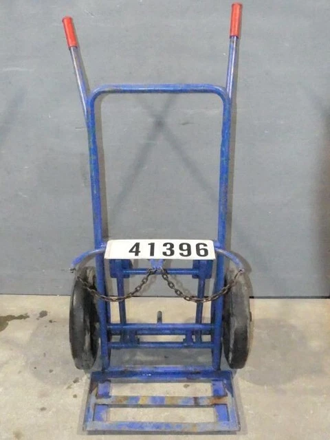 Flaschenwagen Flaschenkarre für 2 Flaschen für Autogen Schweißgerät 41396