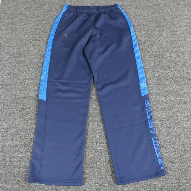 Under Armour Sweatpants Youth Boys Size XL  Blue Loose Activewear