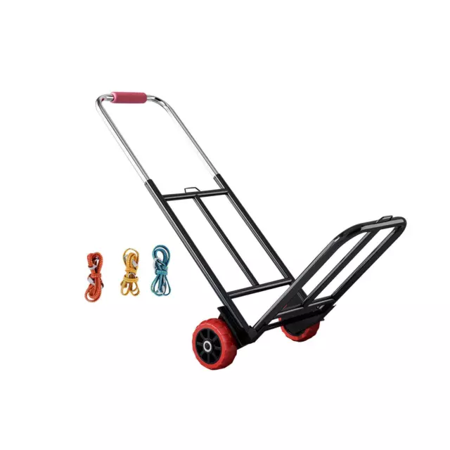 Folding Hand Truck Utility Luggage Trolley for Shopping Transportation