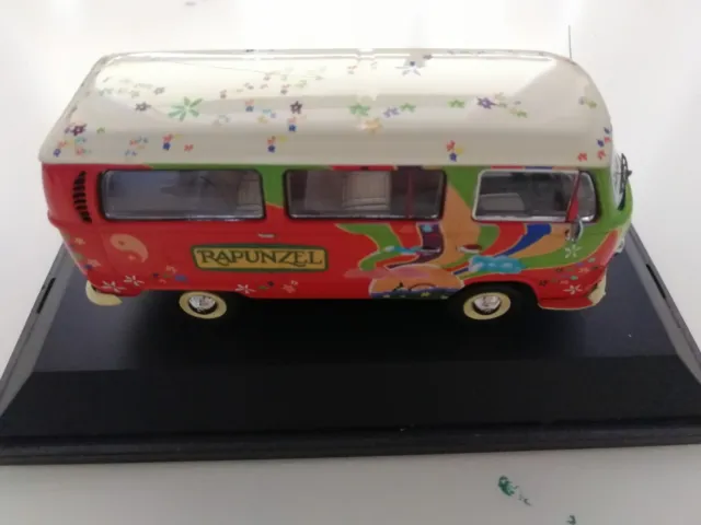 Schuco VW Bus T2a Rapunzel Hippie Limited Edition 1000 OVP 1:40