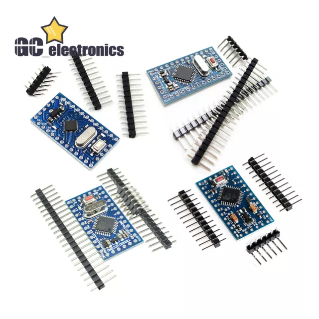 Pro Mini Atmega328/ATmega328 3.3V/5V 8/16M CH340G/FT232 Chip Compatible NanoA3UK