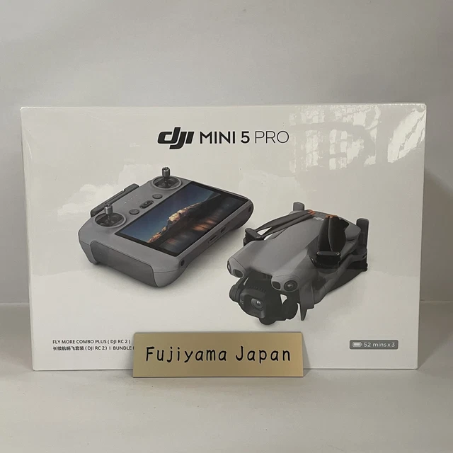 DJI MINI 5 Pro Fly More Combo DJI RC 2 52 minutes Drone Unused Unpoened ...