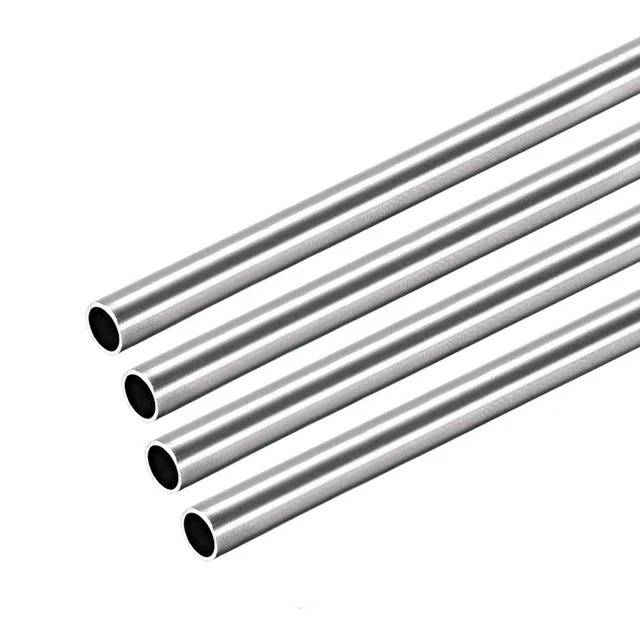 4pcs 304 Stainless Steel Tube 5mm OD 0.4mm Wall Thickness 250mm Length