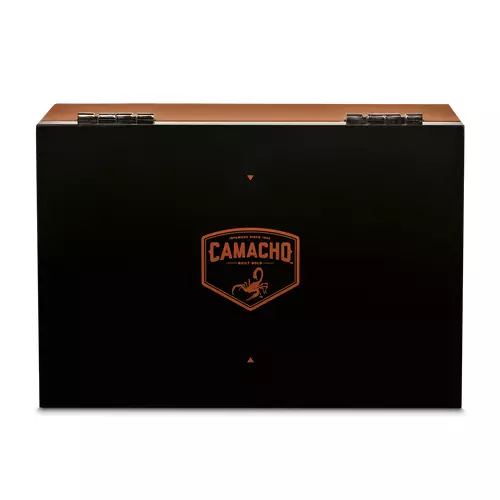 Camacho Gordo Broadleaf Empty Wood Cigar Box 10" x 6.75" x 2.5"