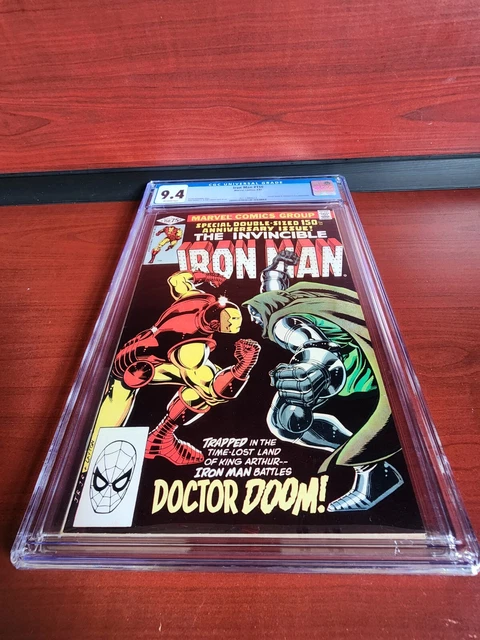 Invincible Iron Man #150 1981 Iconic Cover Art by John Romita Jr. CGC 9.4 GRADED