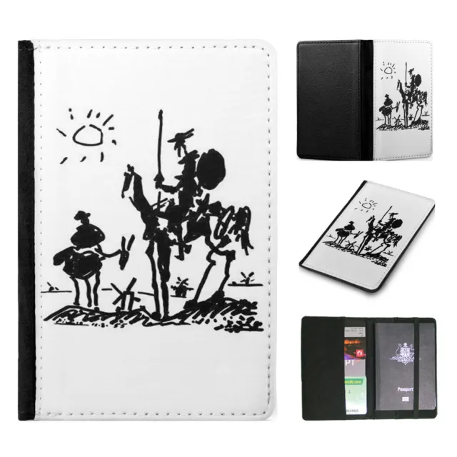 Passport Itinerary Organizer|Pablo Picasso - Don Quixote Art Paint