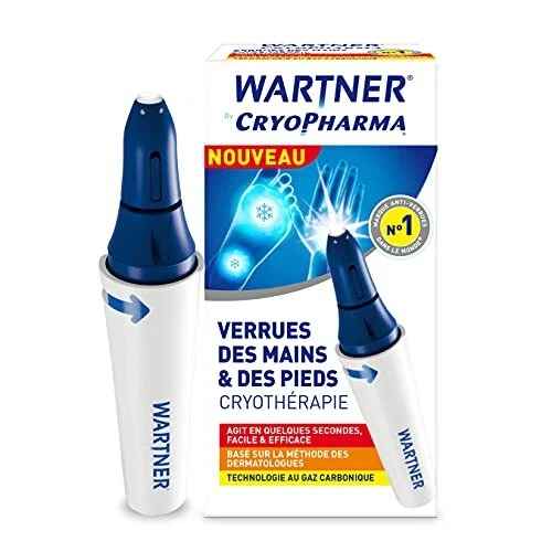 WARTNER by Cryopharma - Traitement des Verrues Pieds et Mains par Cryothérapie -