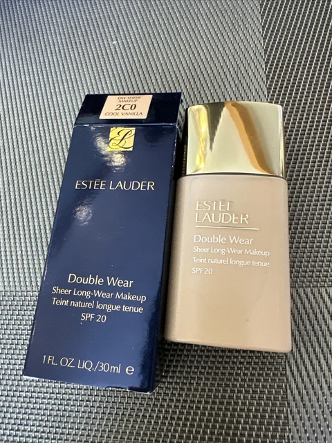 Fondotinta ESTEE LAUDER doppia usura trasparente usura lunga SPF20 30 ml 2C0 coll vaniglia