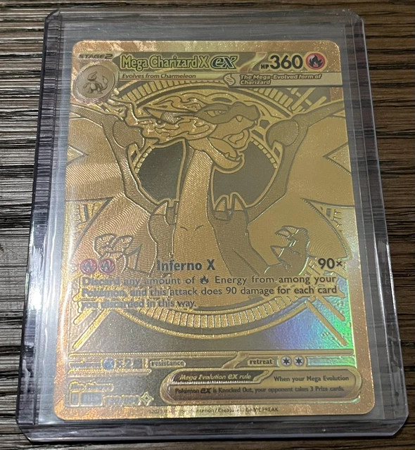 here's the hyper-rare charizard-ex code in pokemon tcg... POKÉMON TCG MEGA Charizard X EX Phantasmal Flames 130/094 Hyper Rare £ ...