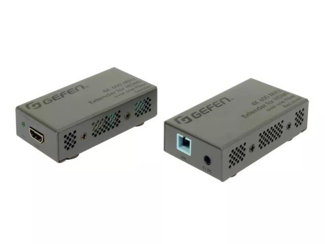 Gefen EXT-UHD600-1SC 4K Ultra HD HDMI Extender (Tx/Rx) over Fiber-Optic Cable