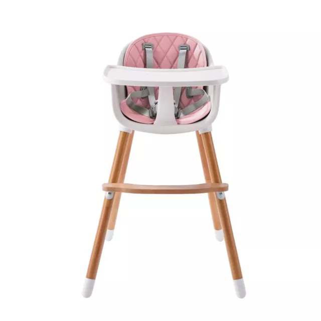 Baby High Chair Children Dining Chair Convertible Highchair for Babie