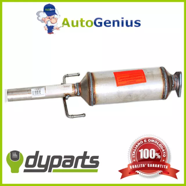 FILTRO ANTIPARTICOLATO FAP FIAT 500 PANDA 1.3 D Multijet 06> EURO5 DYPARTS 12357