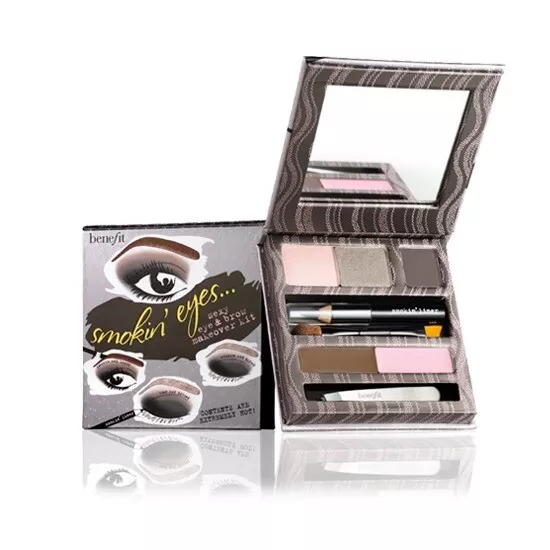 Benefit Smokin Eyes sexy Auge & Braue Kit Palette Braue Zings Futter Auge hell NEU