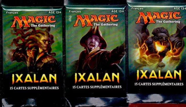 MTG MAGIC  3  BOOSTERS IXALAN français