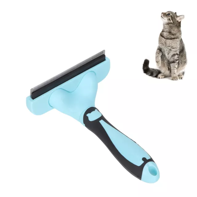 Pet Deshedding Brush Loose Hair Knots Removal Cat Dog Peigne De Toilettage P Qcs