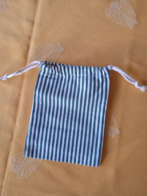 RARE VINTAGE ANNÉES 60 70 Pochette coton AIR AFRIQUE Bon état Avions