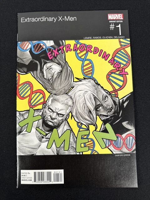 Extraordinary X-Men #1 Sanford Green Hip Hop Variant, De La Soul homage