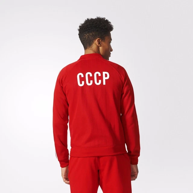 ADIDAS ORIGINALS CCCP Track Suit Top XS~Russia Jacket Extra Small