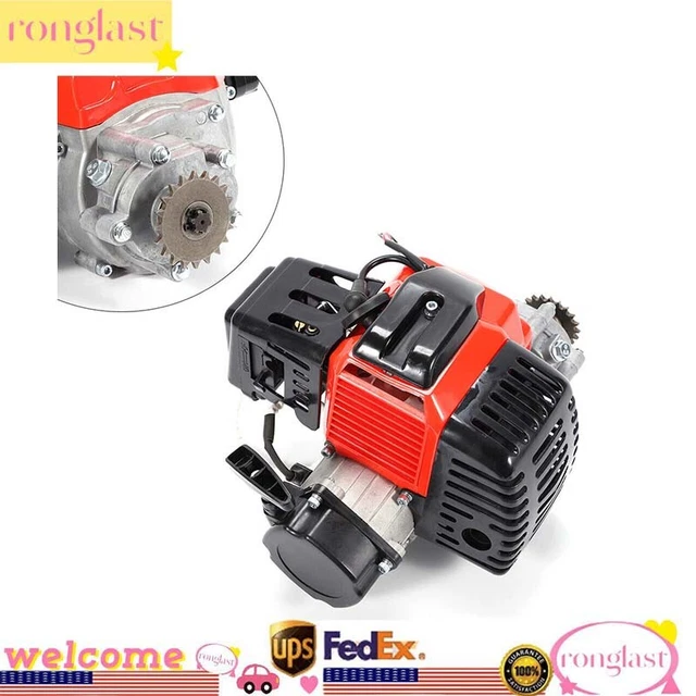 49CC 2-Stroke Mini Bike Scooter Pull Start Engine Motor kit Pocket  Buggy