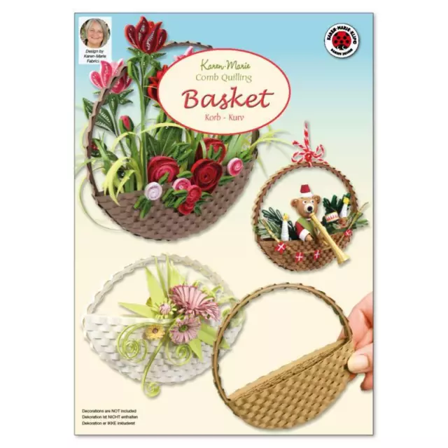 Karen Marie Klip: Comb Quilling Basket, Anleitung