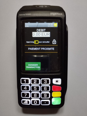 Ingenico TPE INGENICO IWL252 NEUF terminal paiement Bluetooth sans contact Ingenico TPE INGENICO IWL252 NEUF terminal paiement Bluetooth sans contact
