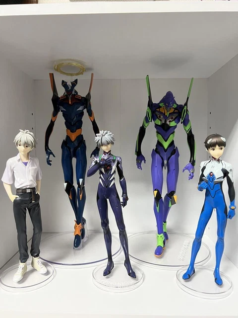 Evangelion Shinji Kaworu Mark.6 Figure set of 5 Ichiban kuji Japan Anime USED