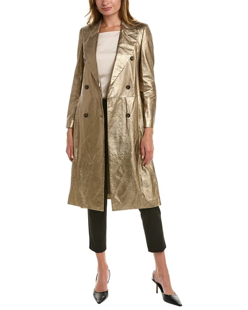 Brunello Cucinelli Leather Jacket Women's  38