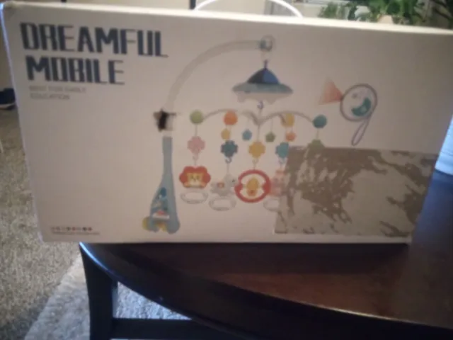Crib Mobile - Brand New- Remote Included! Educational 