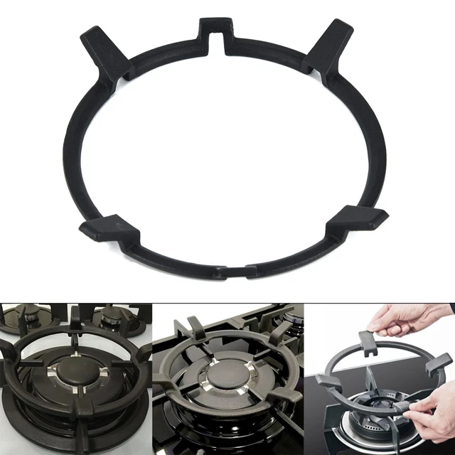 Fonte Wok Pan Support Rack Plate-Forme 4 Griffes for Brûleur Cuisson Gaz Cookers 3