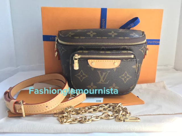 AUTH BNIB LOUIS Vuitton Mini Bumbag Monogram Canvas 2023 $2,395.00 -  PicClick
