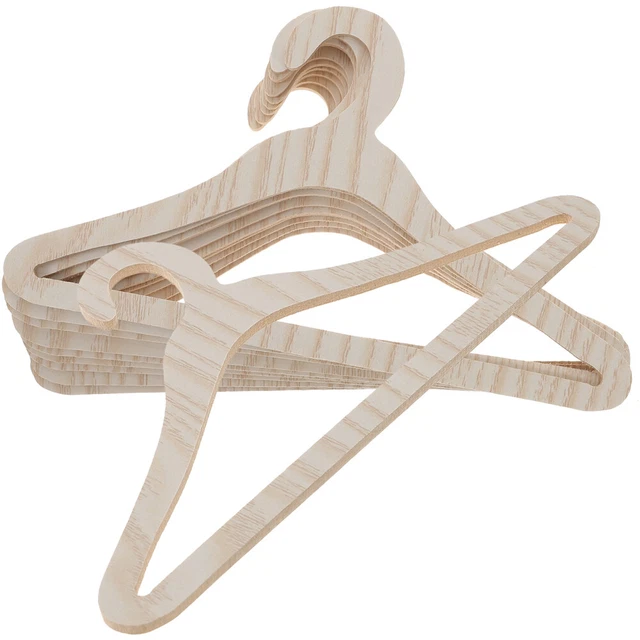 10 pz portaoggetti in miniatura mini appendiabiti bambino vestiti bambino
