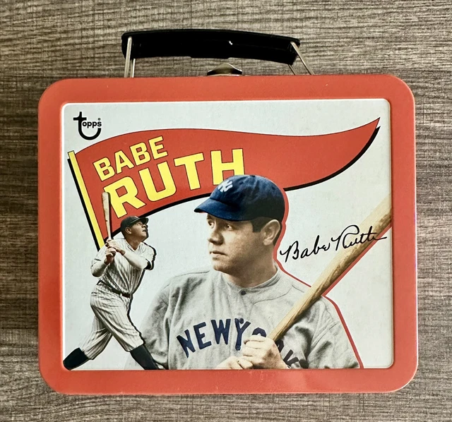 2023 TOPPS ARCHIVES Babe Ruth Lunch Box Tin New York Yankees HOF Legend