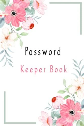 Password Keeper Book: personal internet address & password logbook
