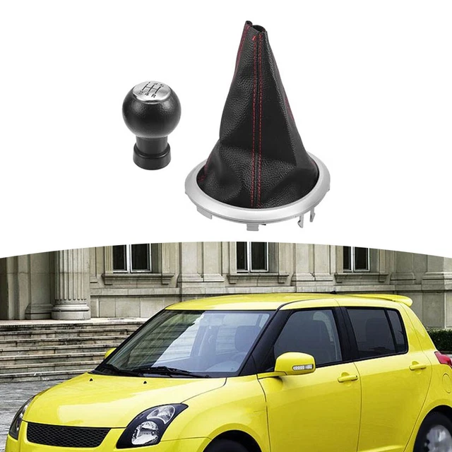POCREATION Housse De Levier De Vitesse Pour Suzuki Swift SX4 2005-2010