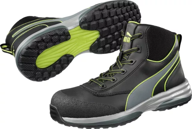 PUMA Safety RAPID GREEN MID Sicherheitsstiefel S3 Arbeitsschuhe Gr. 47