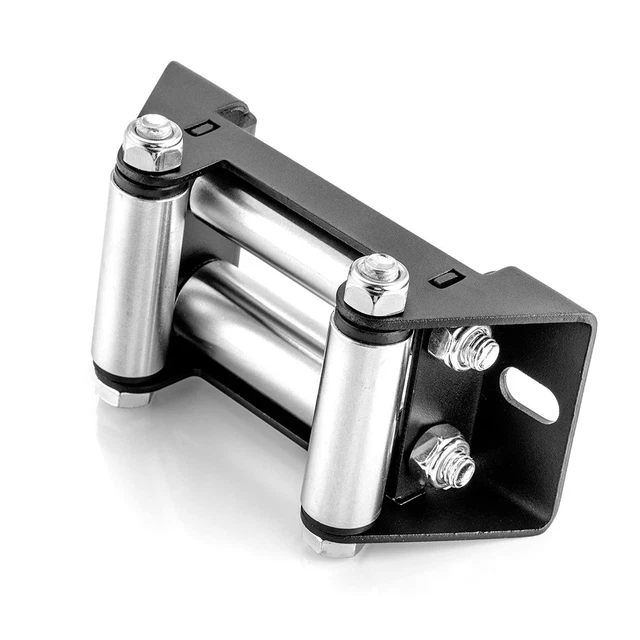 Aramox Guide-Câble Rouleau De Treuil Universel Galvanisé - Distance 110mm